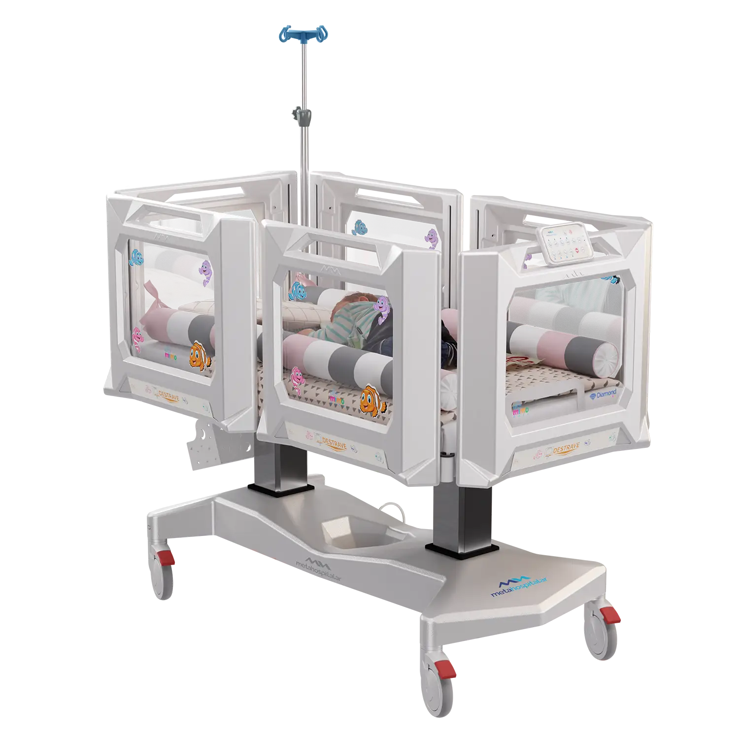 Children's hospital bed