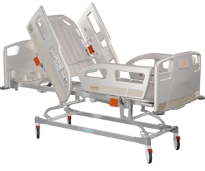 Hospital Bed with Height Adjustment